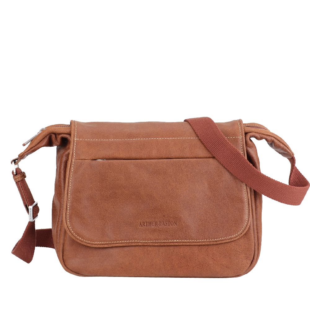 arthur-et-aston-cristiano-sac-travers-cuir-cognac-destroy-2 image 1