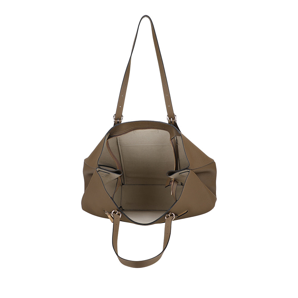 arthur-et-aston-nora-sac-shopping-m-cuir-kaki image 3