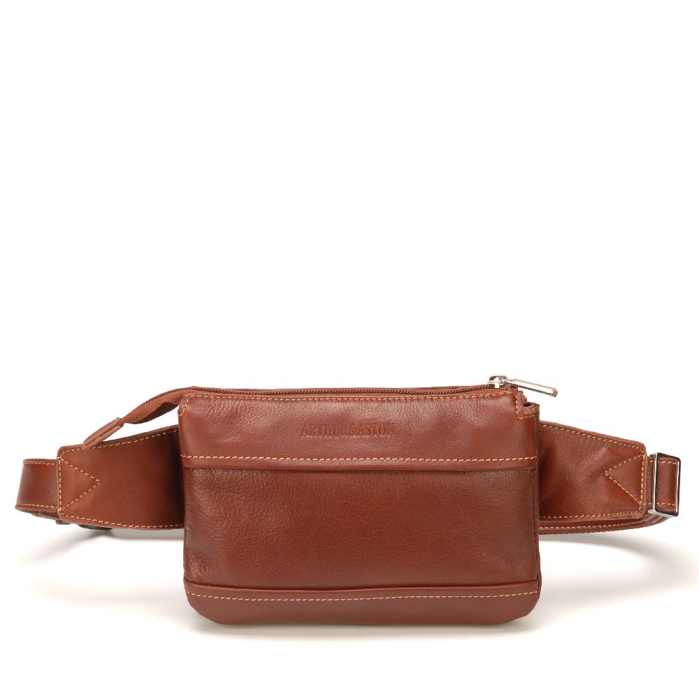 arthur-et-aston-pablo-banane-cuir-ch-taigne-plong image 3