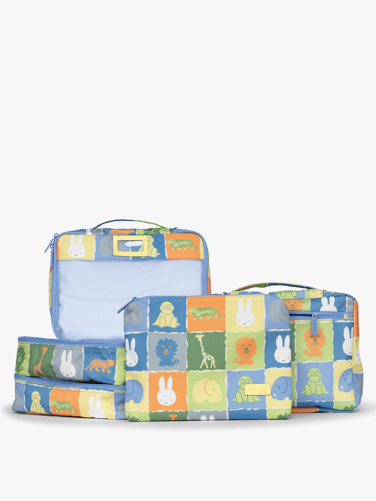 calpak-miffy-packing-cubes-lot-5-organisateurs-valise-rose image 1