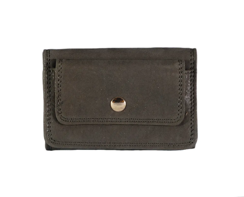kate-lee-yina-p-porte-monnaie-cuir-vert-olive-bouton image 1