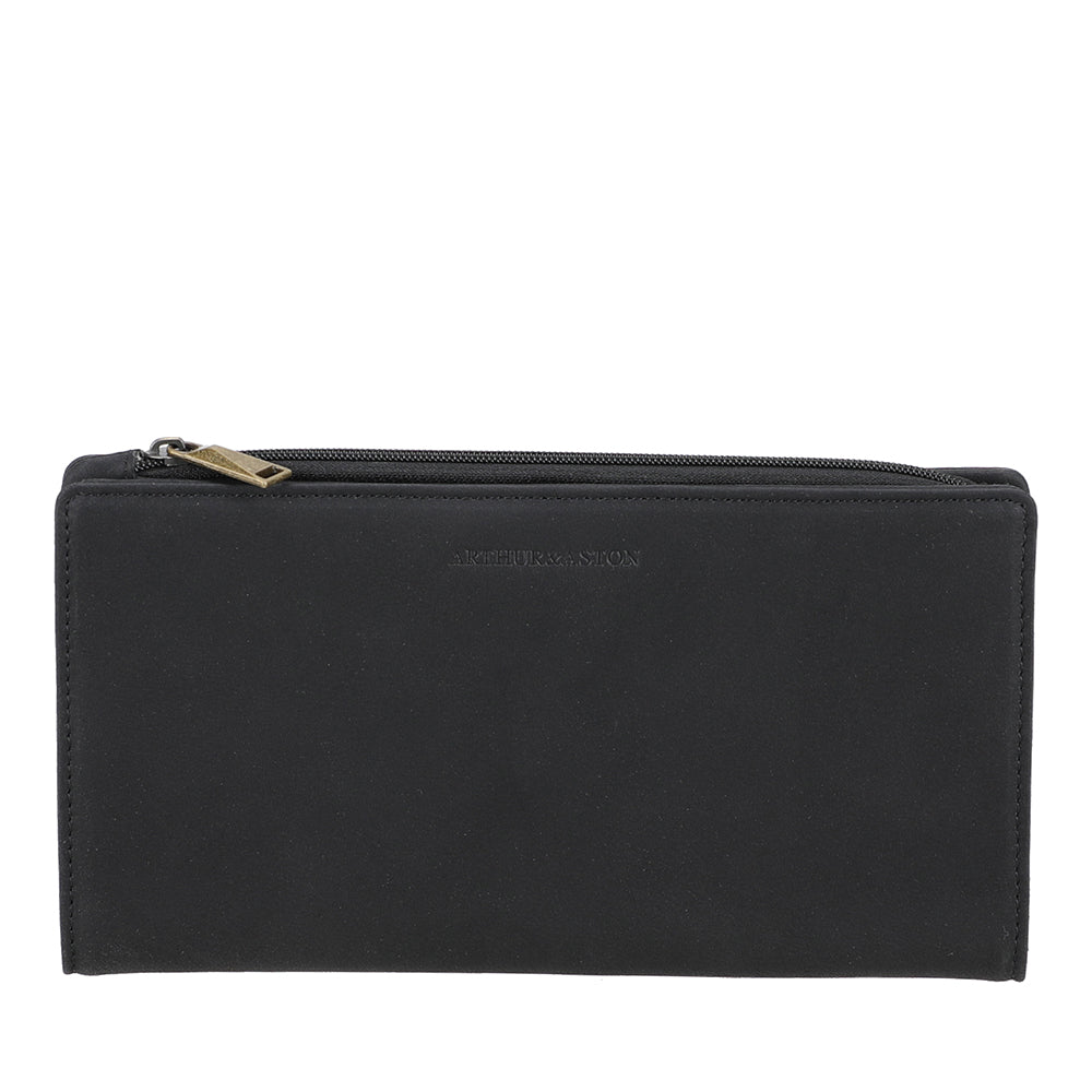 arthur-et-aston-ma-portefeuille-noir-grand-cuir-rfid image 1