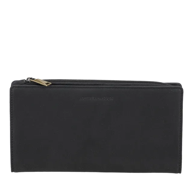 arthur-et-aston-ma-portefeuille-noir-grand-cuir-rfid image 1