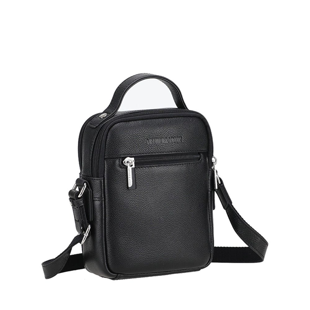 arthur-et-aston-dorian-s-sacoche-cuir-noir image 2