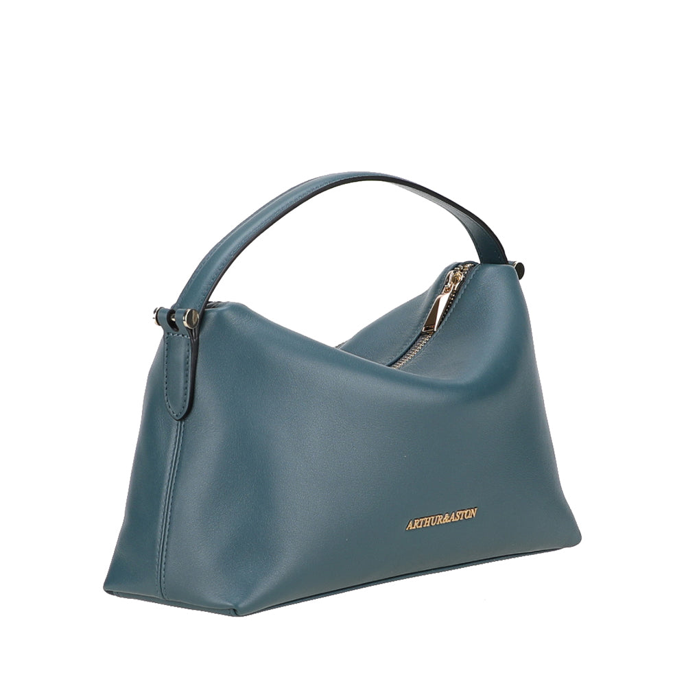arthur-et-aston-elma-sac-main-cuir-bordeaux-souple image 8
