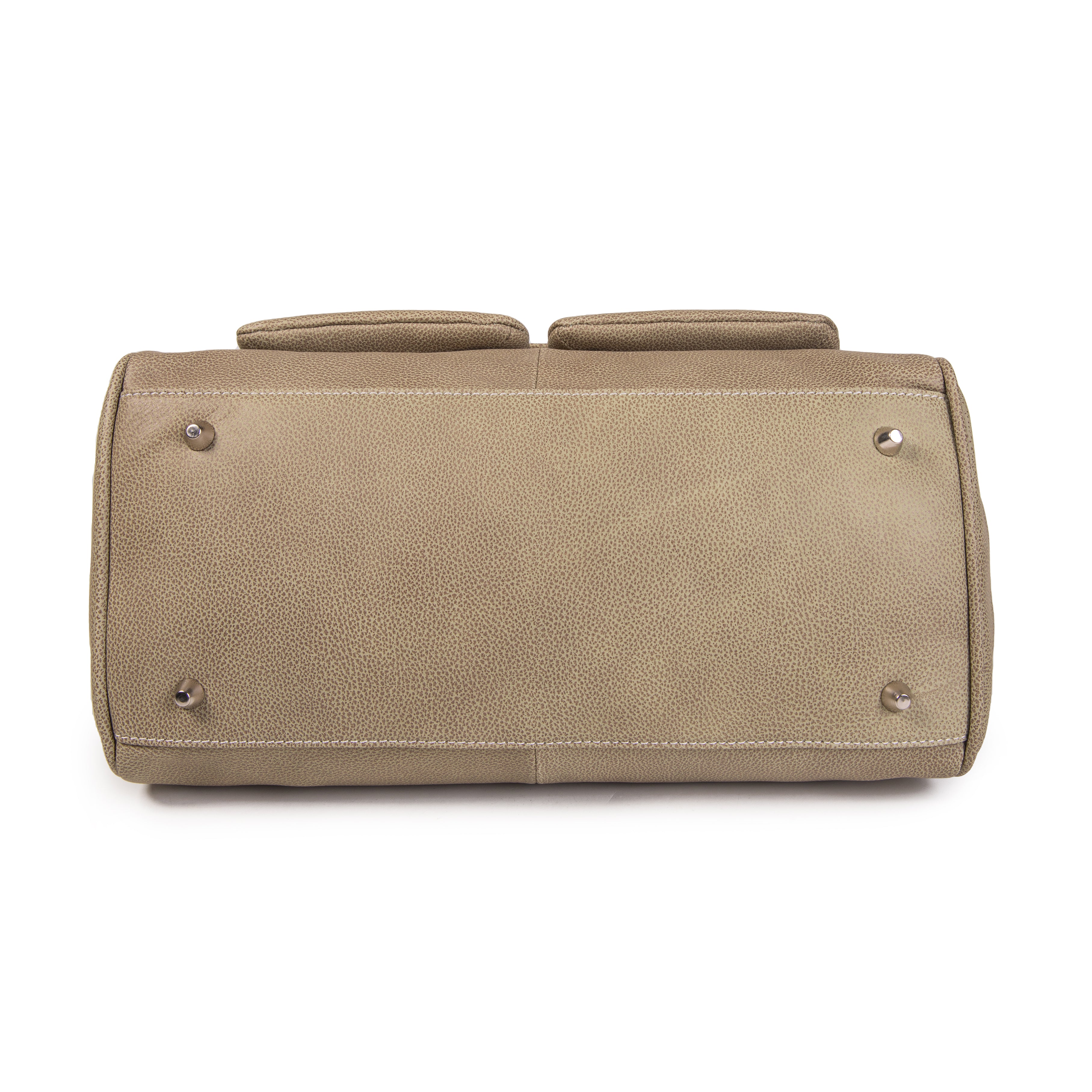 kate-lee-oria-sac-cabas-cuir-grain-amande image 5