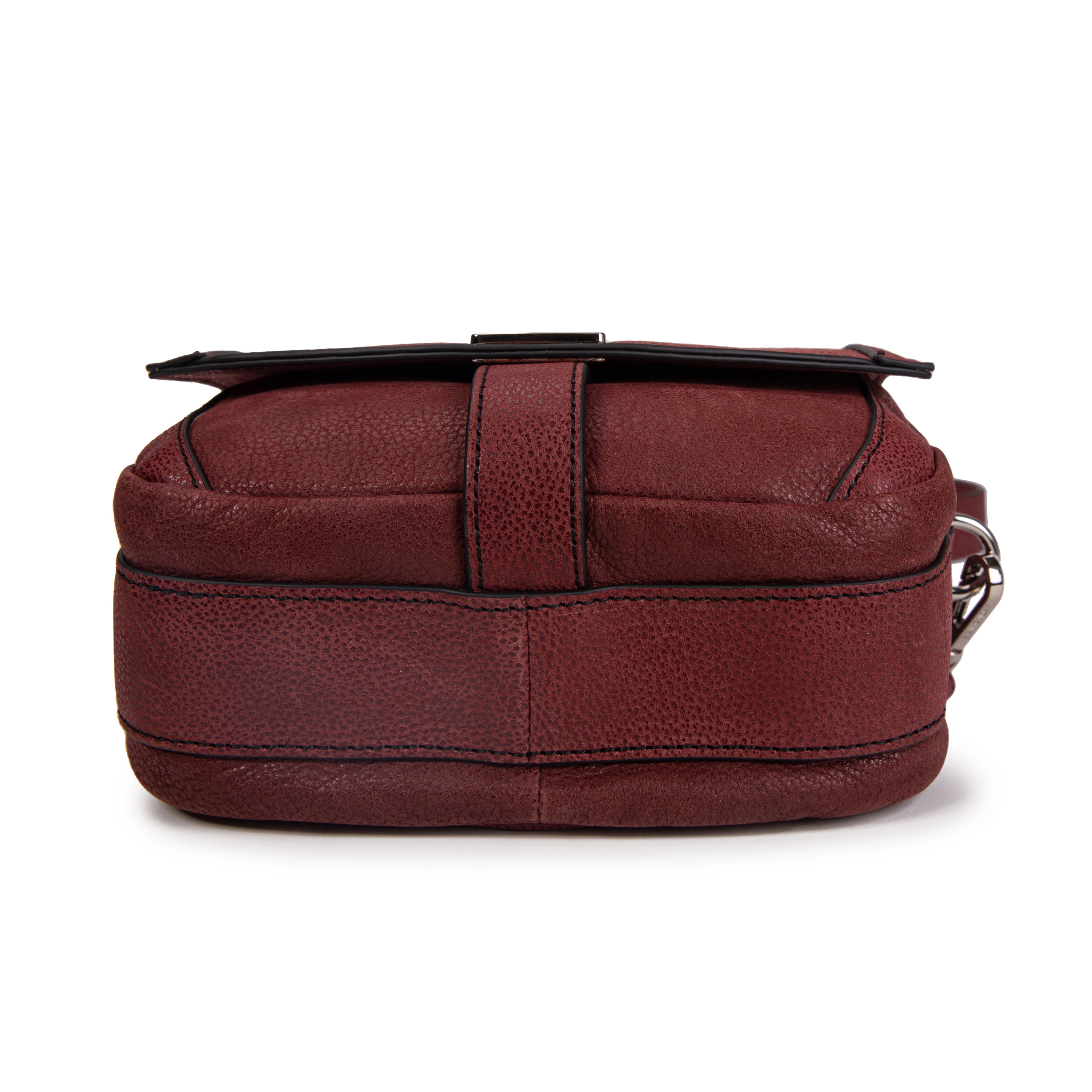 kate-lee-adrielle-sac-bandouli-re-bordeaux-vachette-grain-e image 5