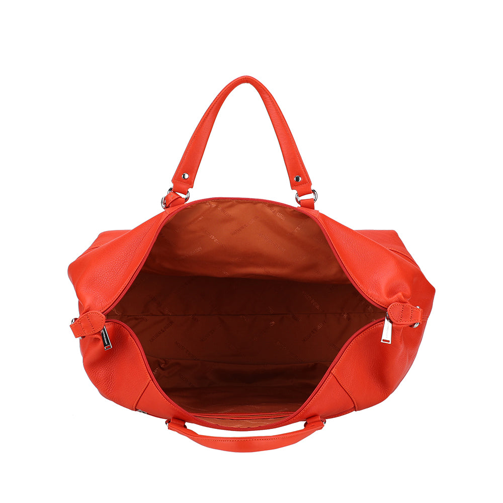 arthur-et-aston-ange-sac-de-voyage-cuir-orange image 4