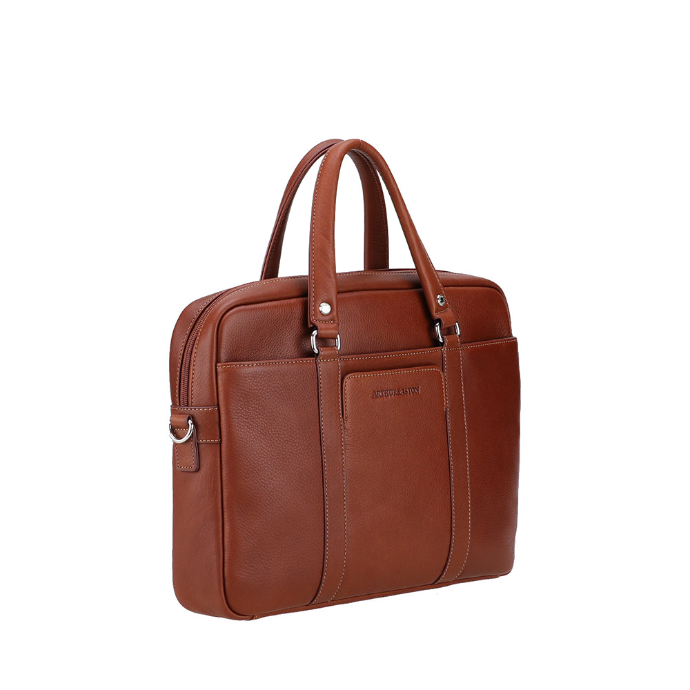 arthur-et-aston-ange-porte-documents-s-cuir-cognac-homme image 2