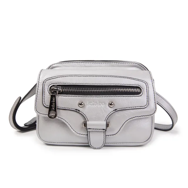 kate-lee-hena-sac-bandouli-re-cuir-gris-clair image 1