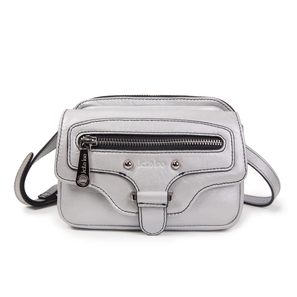 kate-lee-hena-sac-bandouli-re-cuir-gris-clair image 1