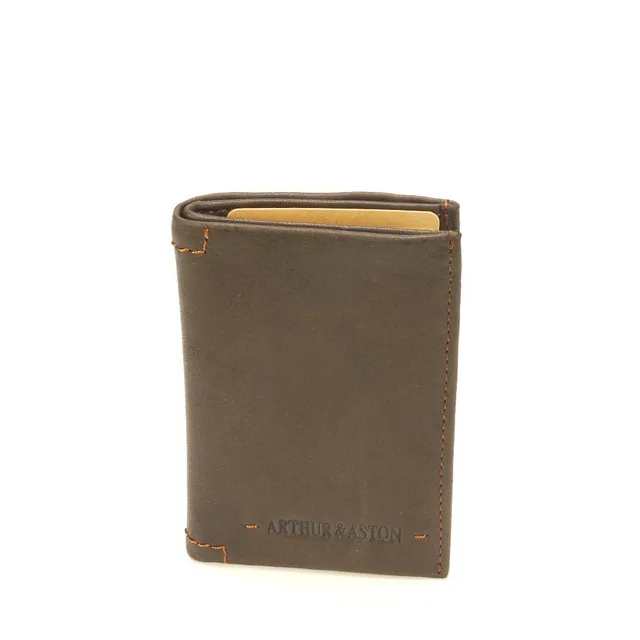 arthur-et-aston-johany-porte-cartes-cuir-ch-taigne-rfid-homme image 1