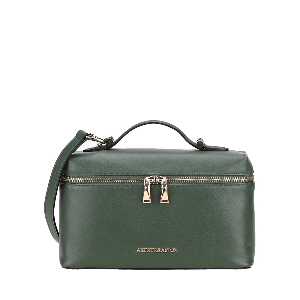 arthur-et-aston-elma-sac-vanity-cuir-noir-bandouli-re image 2