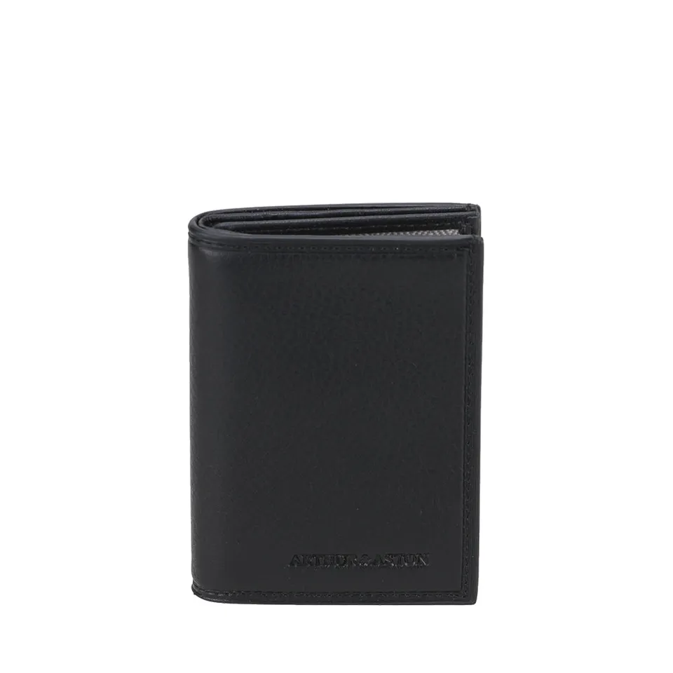 arthur-et-aston-jos-portefeuille-s-cuir-noir-compact-11cm image 1