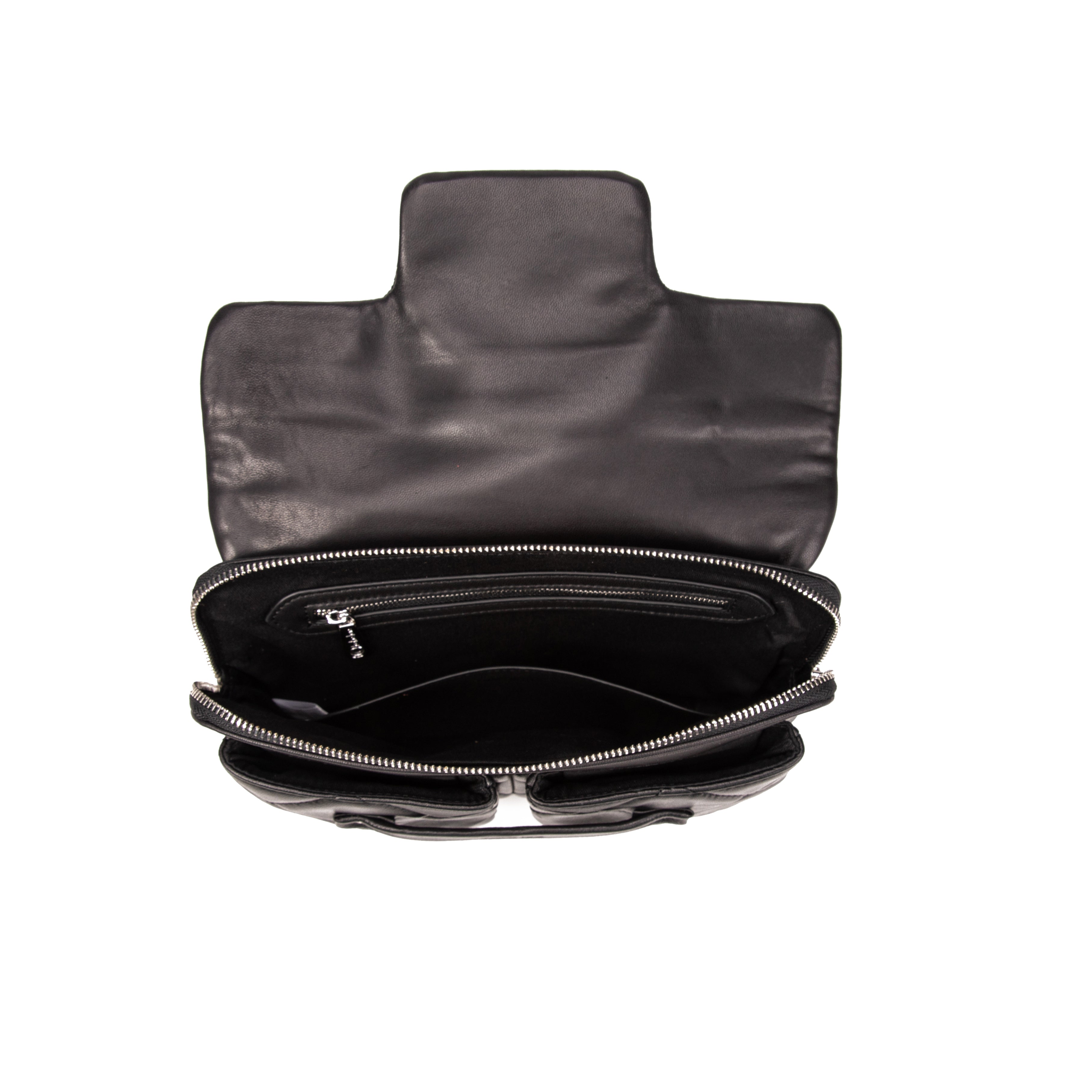 kate-lee-lisia-matelass-sac-bandouli-re-agneau-noir image 3
