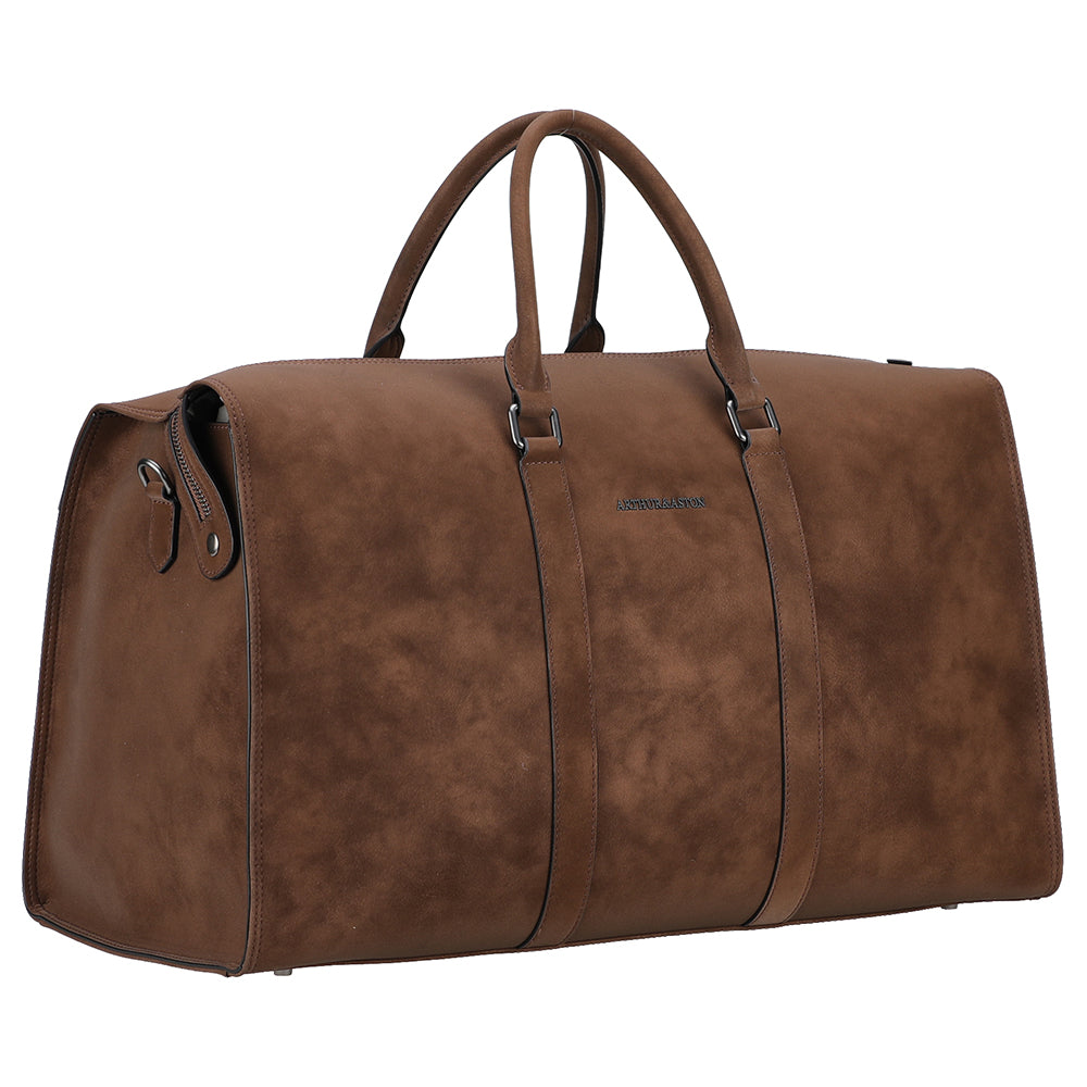 arthur-et-aston-misha-sac-de-voyage-cuir-ch-taigne-50-cm image 4