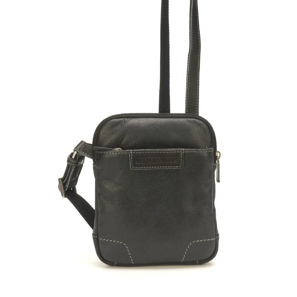 arthur-et-aston-marco-sac-travers-cuir-ch-taigne-body-bag image 1