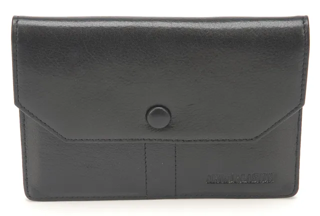 arthur-et-aston-juliette-porte-papiers-cuir-buffle-noir image 1
