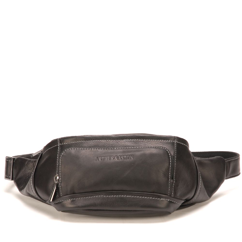 arthur-et-aston-pablo-banane-cuir-noir-plong-homme image 3