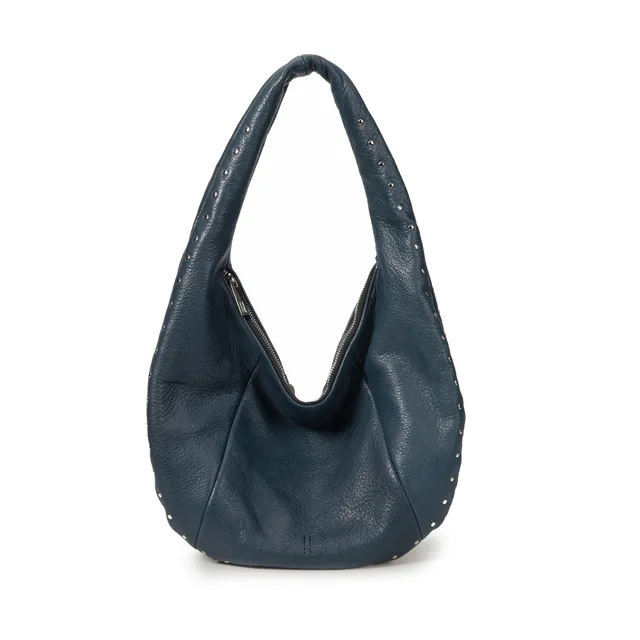 kate-lee-osy-sac-demi-lune-cuir-bleu-ch-vre image 1