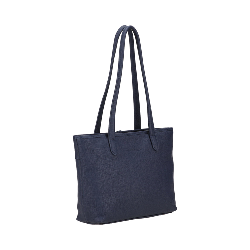 arthur-et-aston-rosalia-petit-sac-shopping-cuir-noir image 2