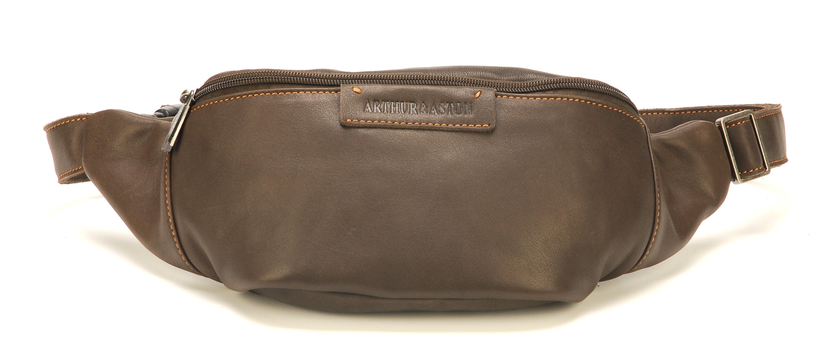 arthur-et-aston-johany-banane-cuir-noir-vachette image 3
