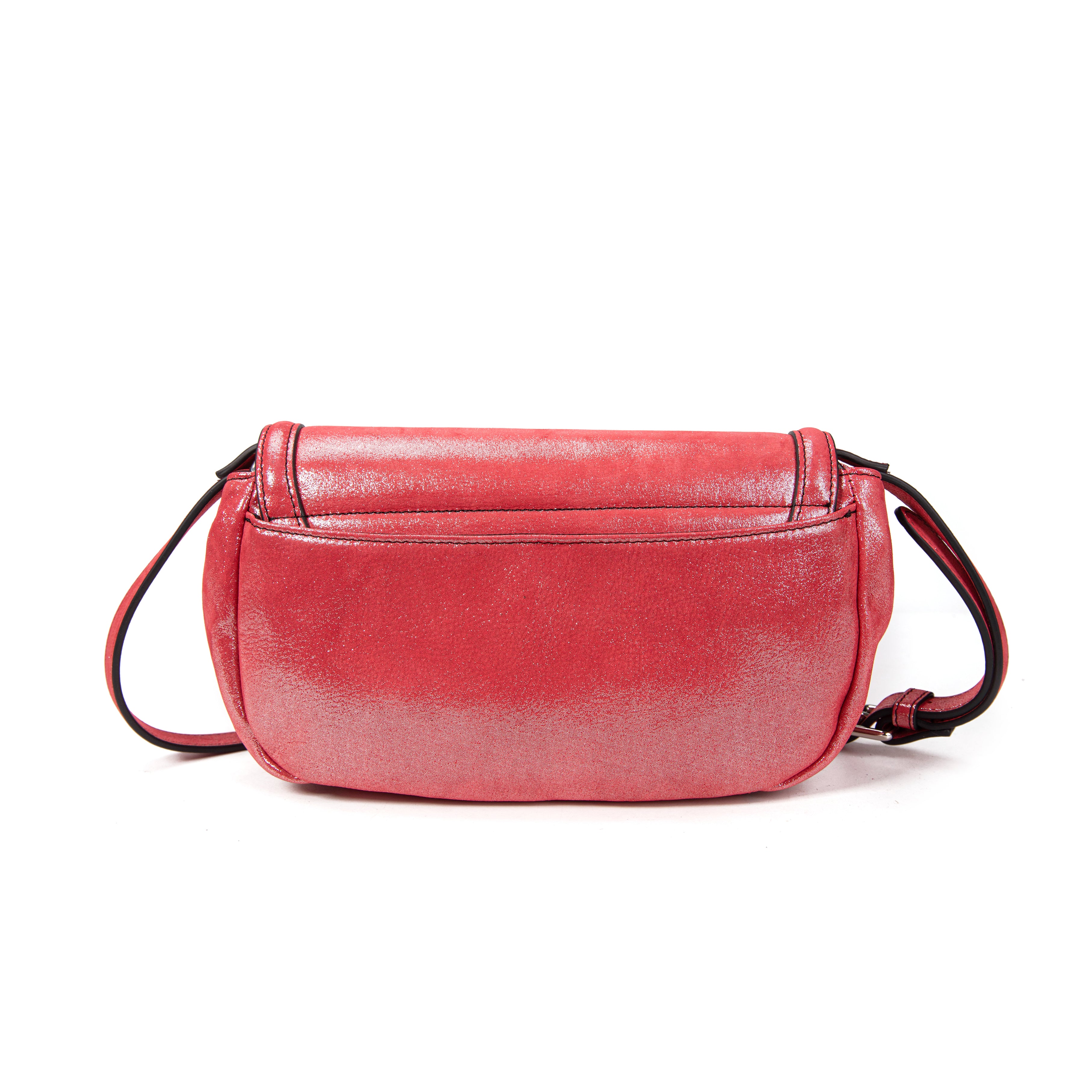kate-lee-new-ully-glitter-sac-bandouli-re-cuir-rouge image 4