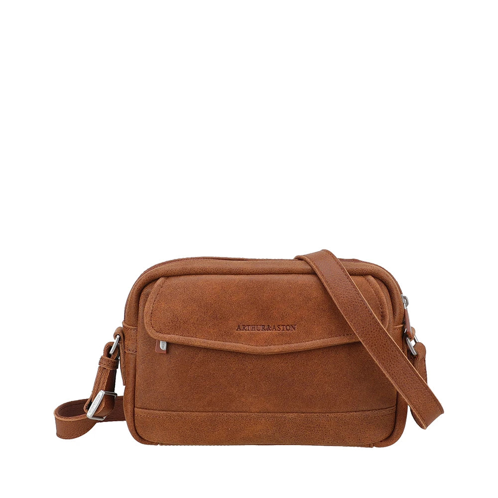 arthur-et-aston-owen-besace-homme-cuir-noir-compact image 5