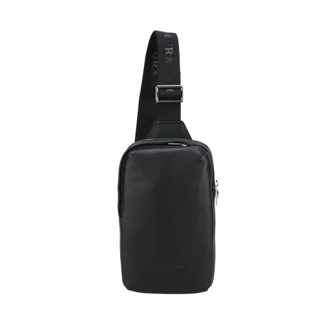 arthur-et-aston-thomas-body-bag-cuir-agneau-noir image 1