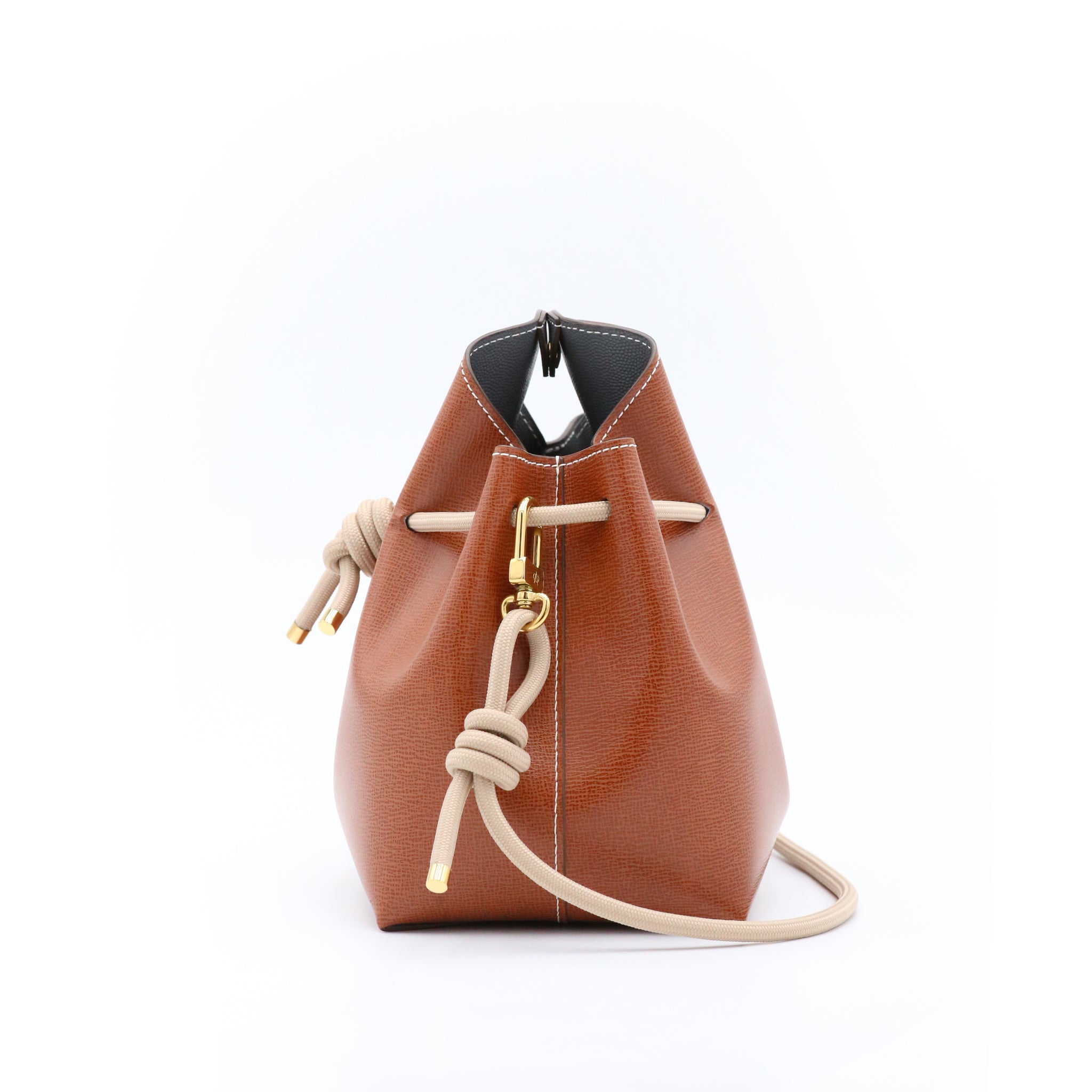atelier-penso-bucket-saffiano-sac-seau-cuir-cognac-limit image 4