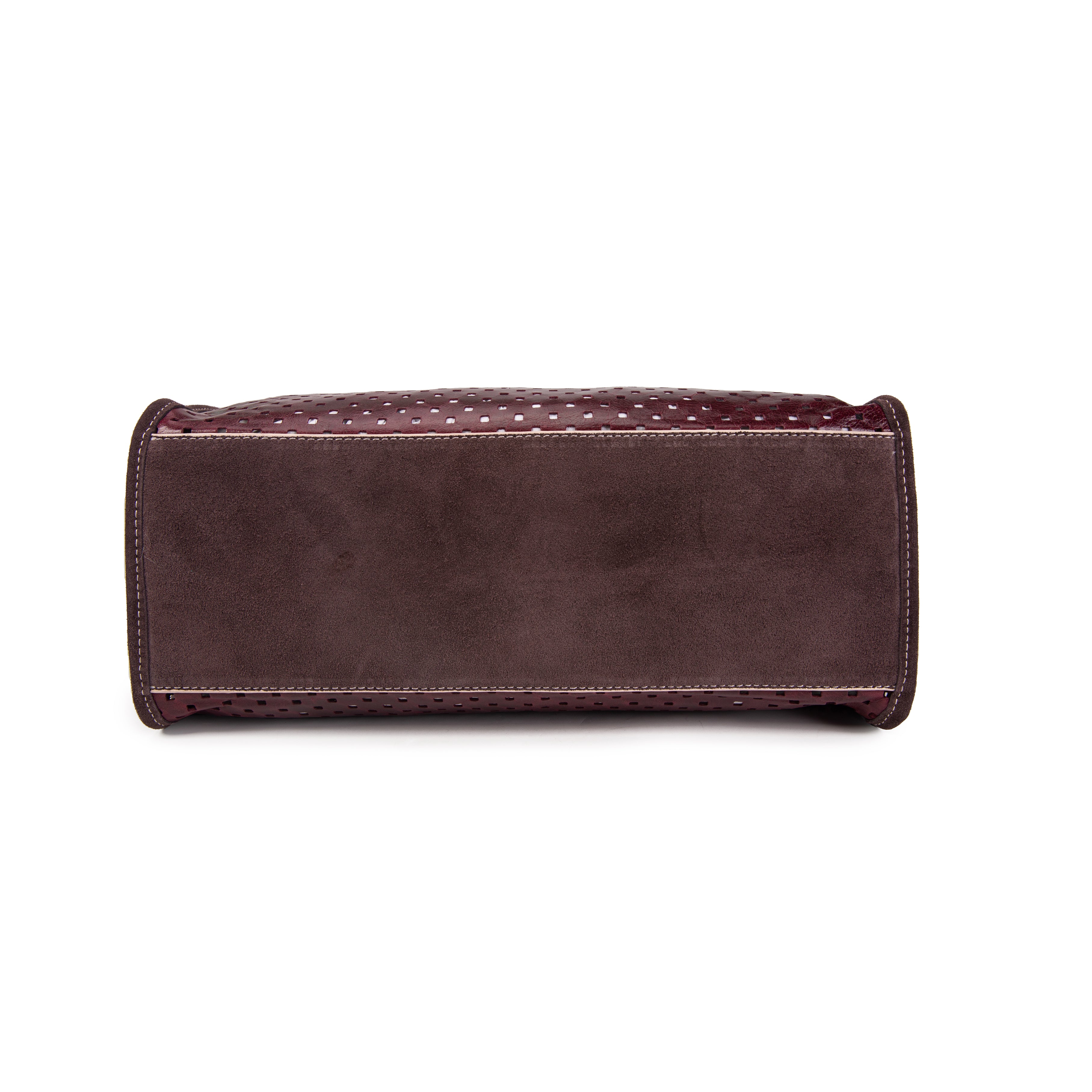 kate-lee-gae-sac-cabas-cuir-bordeaux-perfor image 5