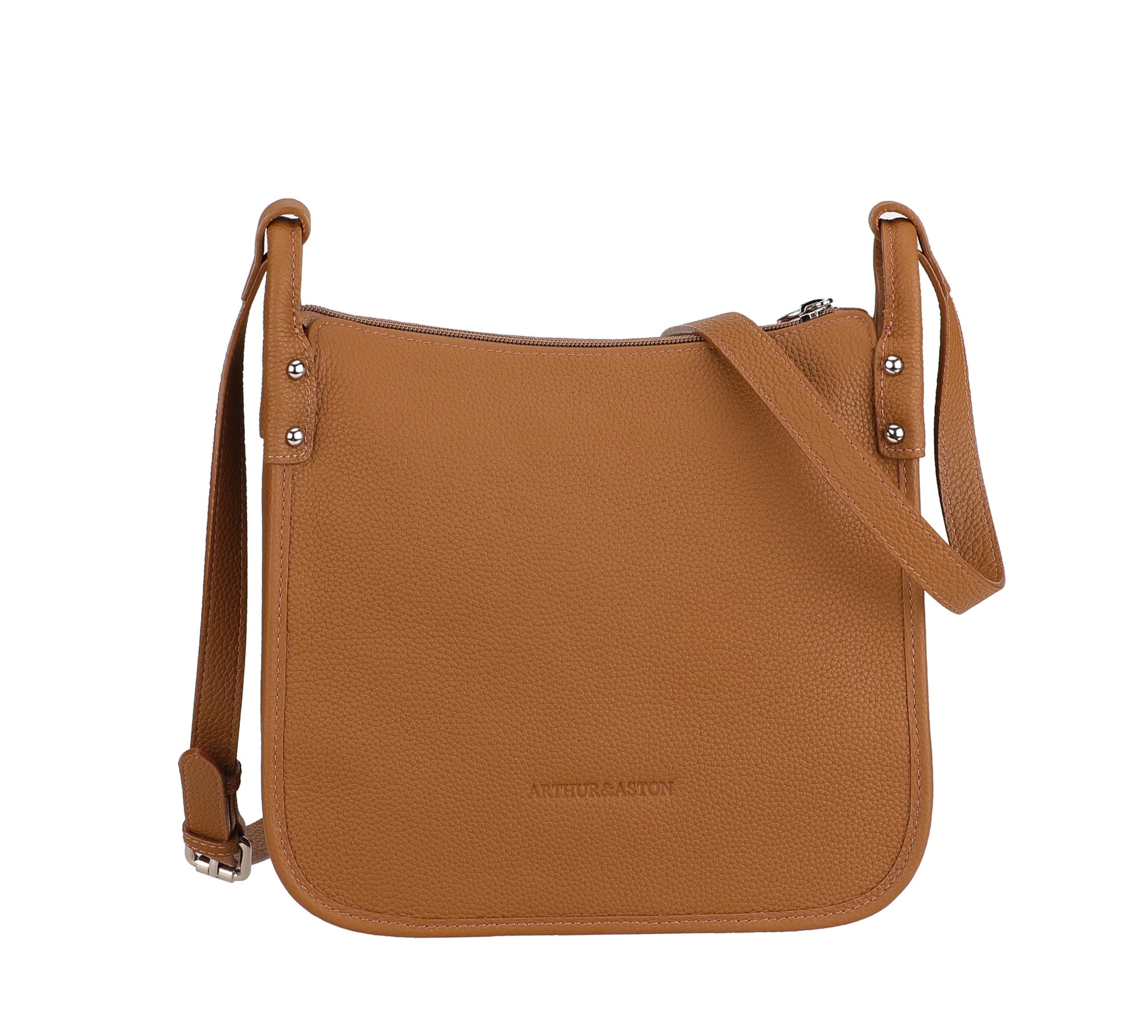arthur-et-aston-rosalia-sac-bandouli-re-cuir-cognac-femme image 8