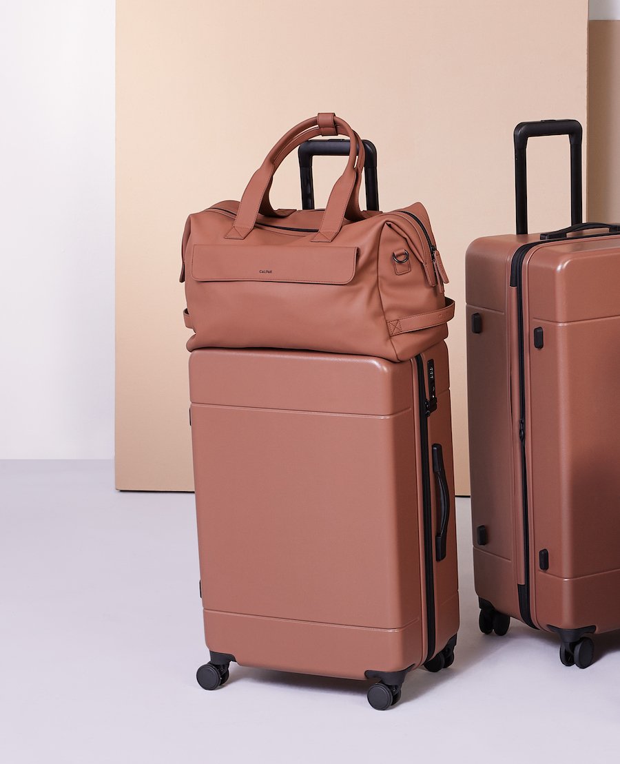 calpak-hue-valise-rigide-medium-chocolat-extensible image 2