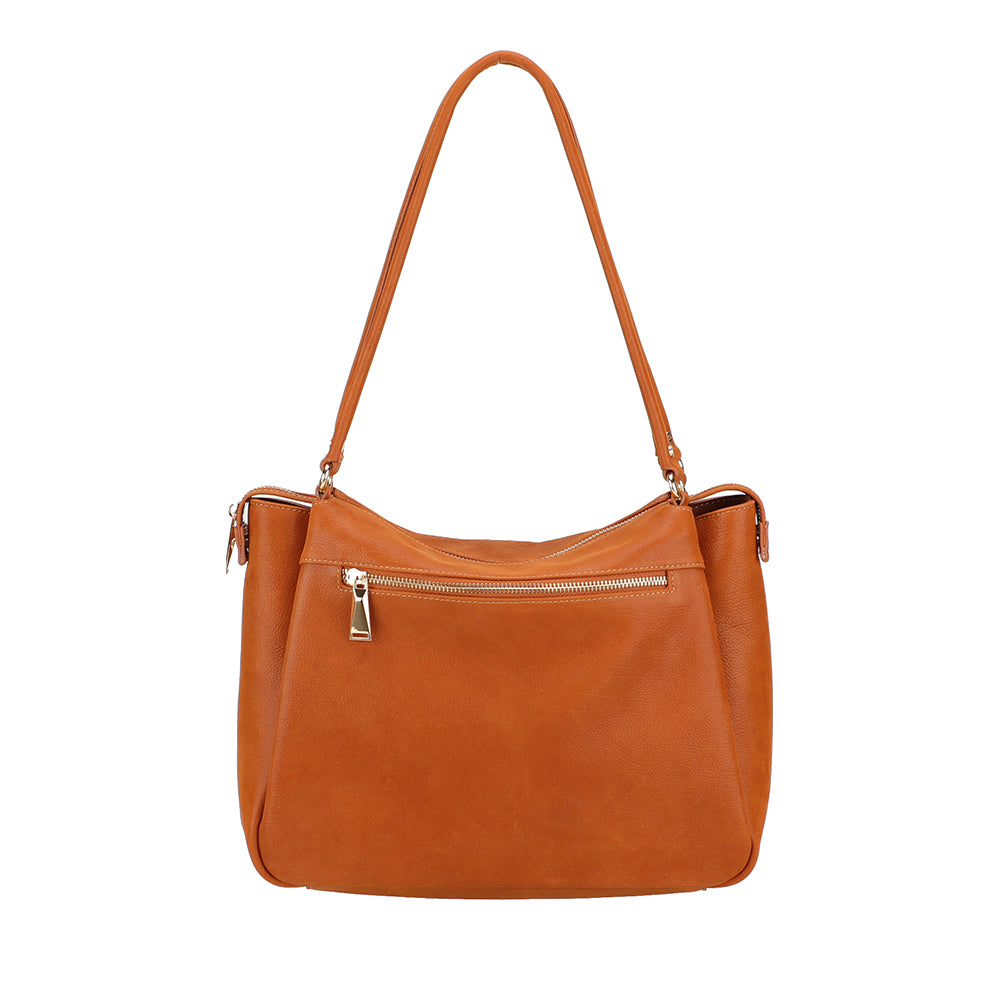 arthur-et-aston-elsa-sac-shopping-cuir-marine-31-cm image 7