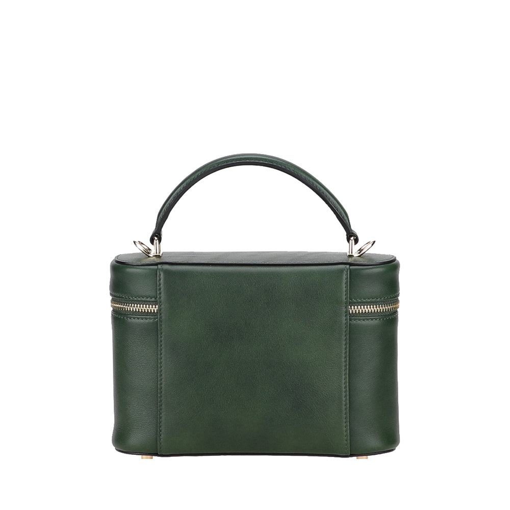 arthur-et-aston-l-onille-sac-vanity-cuir-vert-structur image 5