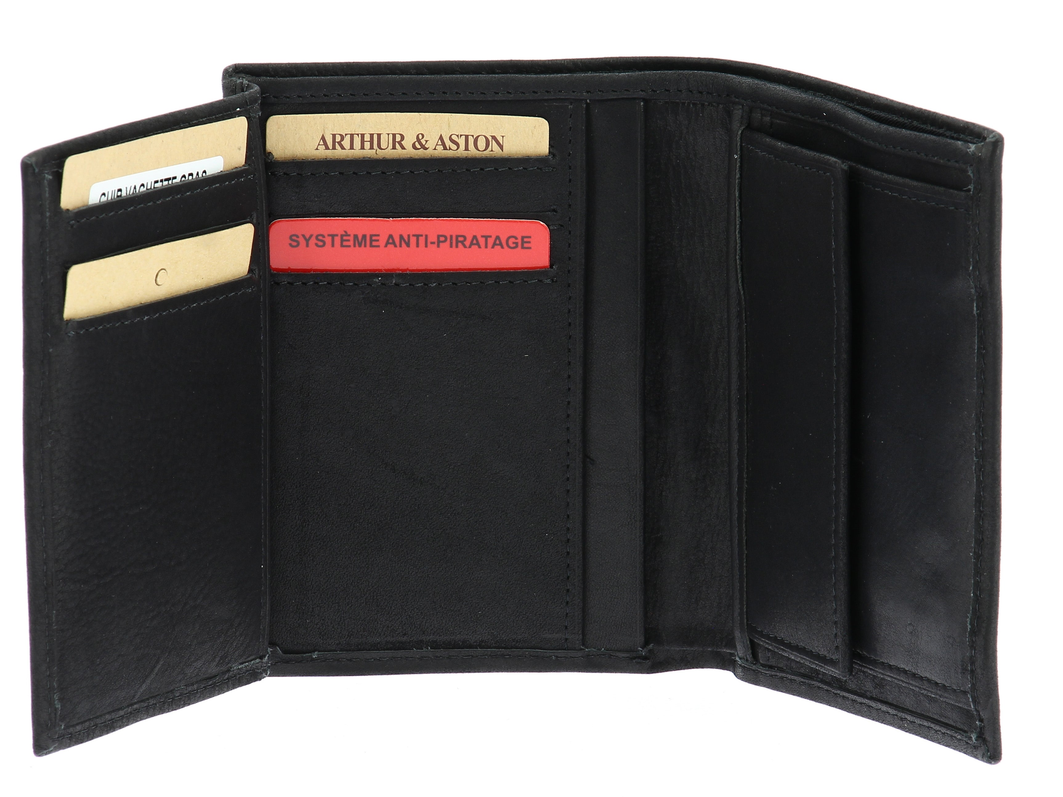 arthur-et-aston-louis-portefeuille-cuir-noir-anti-rfid image 3