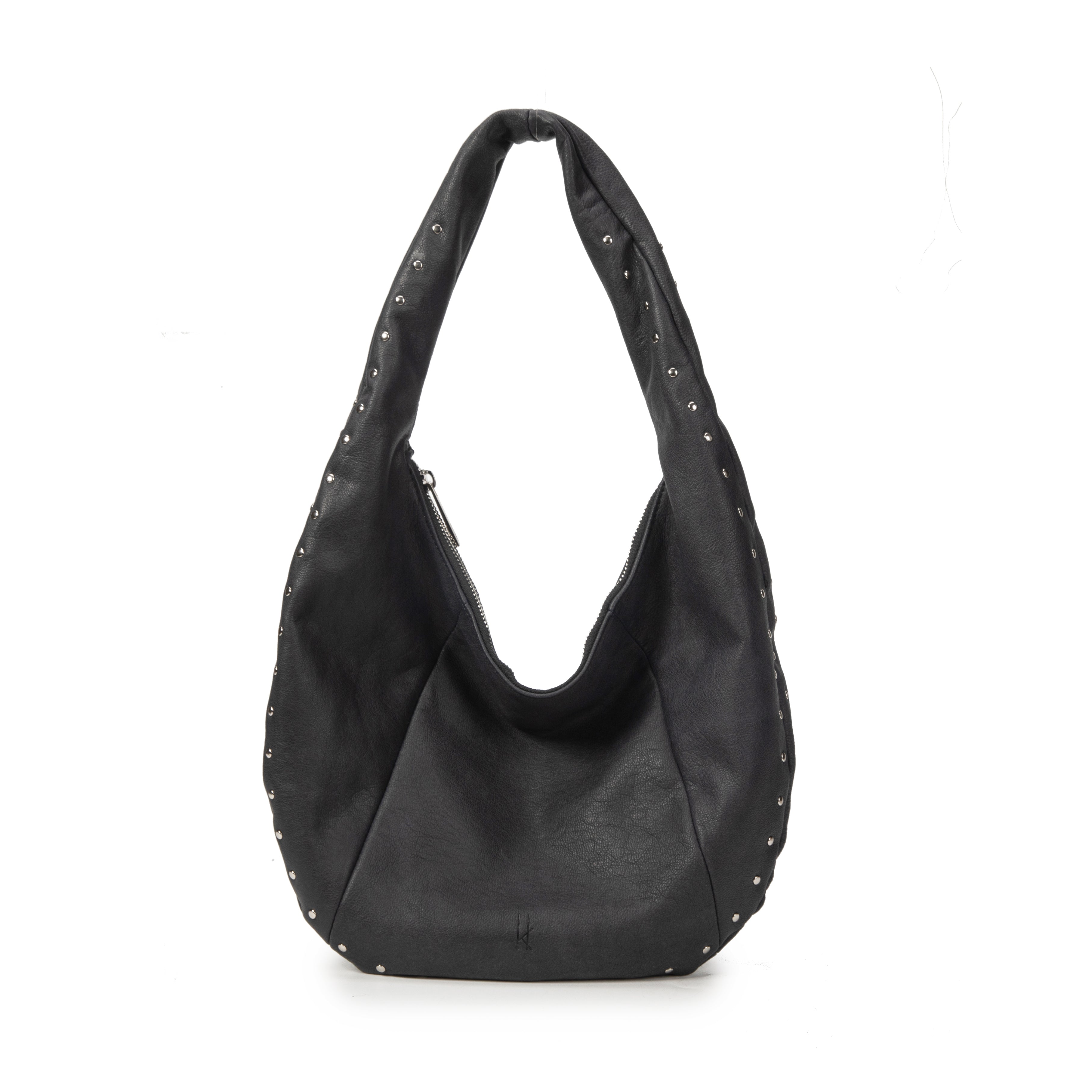 kate-lee-osy-sac-demi-lune-cuir-ch-vre-noir image 1