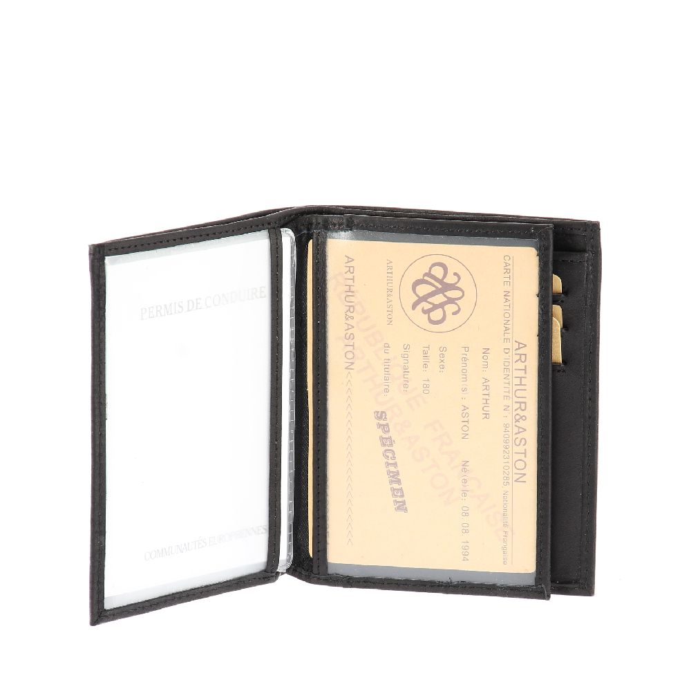 arthur-et-aston-louis-portefeuille-cuir-homme-noir-moyen image 2