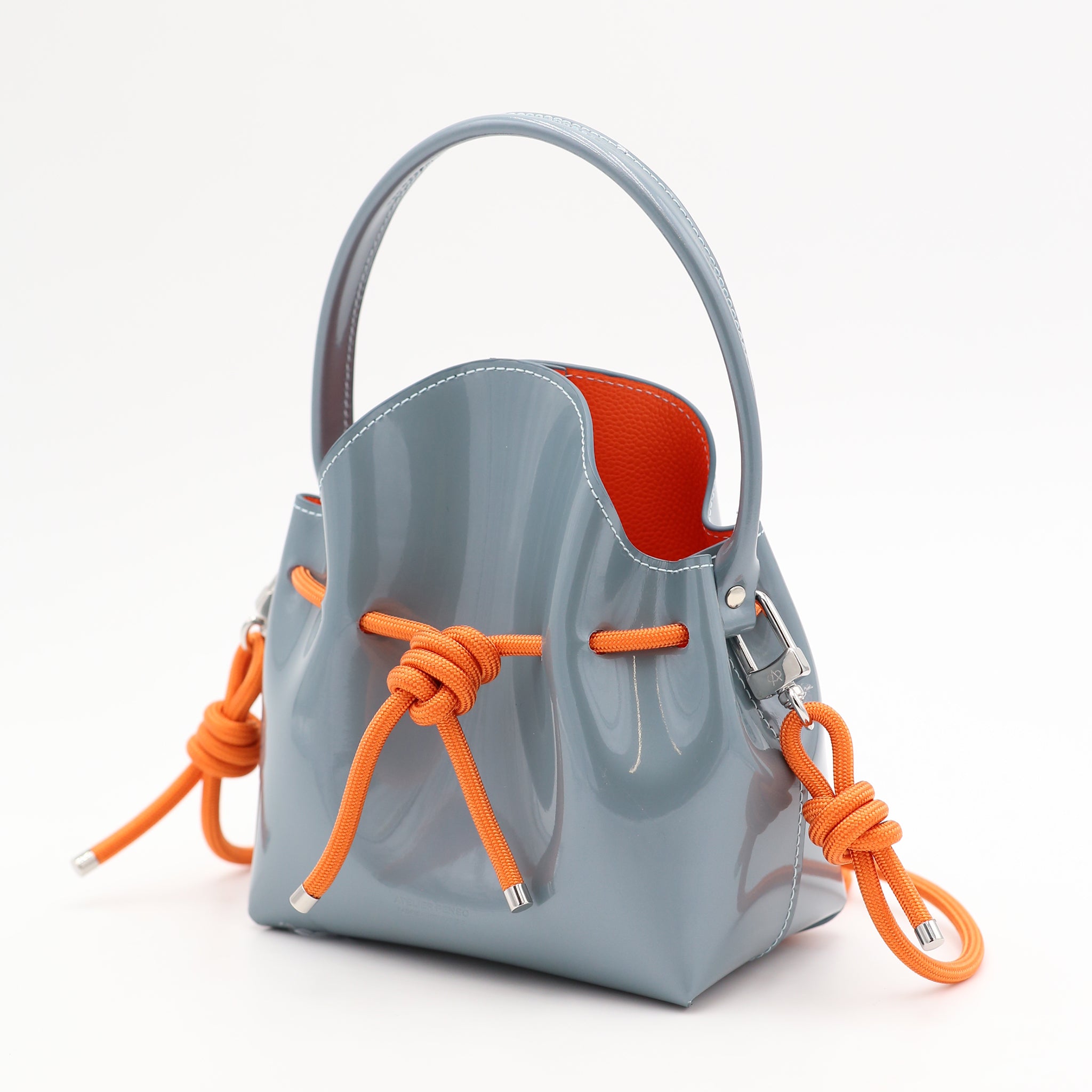 atelier-penso-mini-bucket-cuir-sid-ral-orange-corde image 2