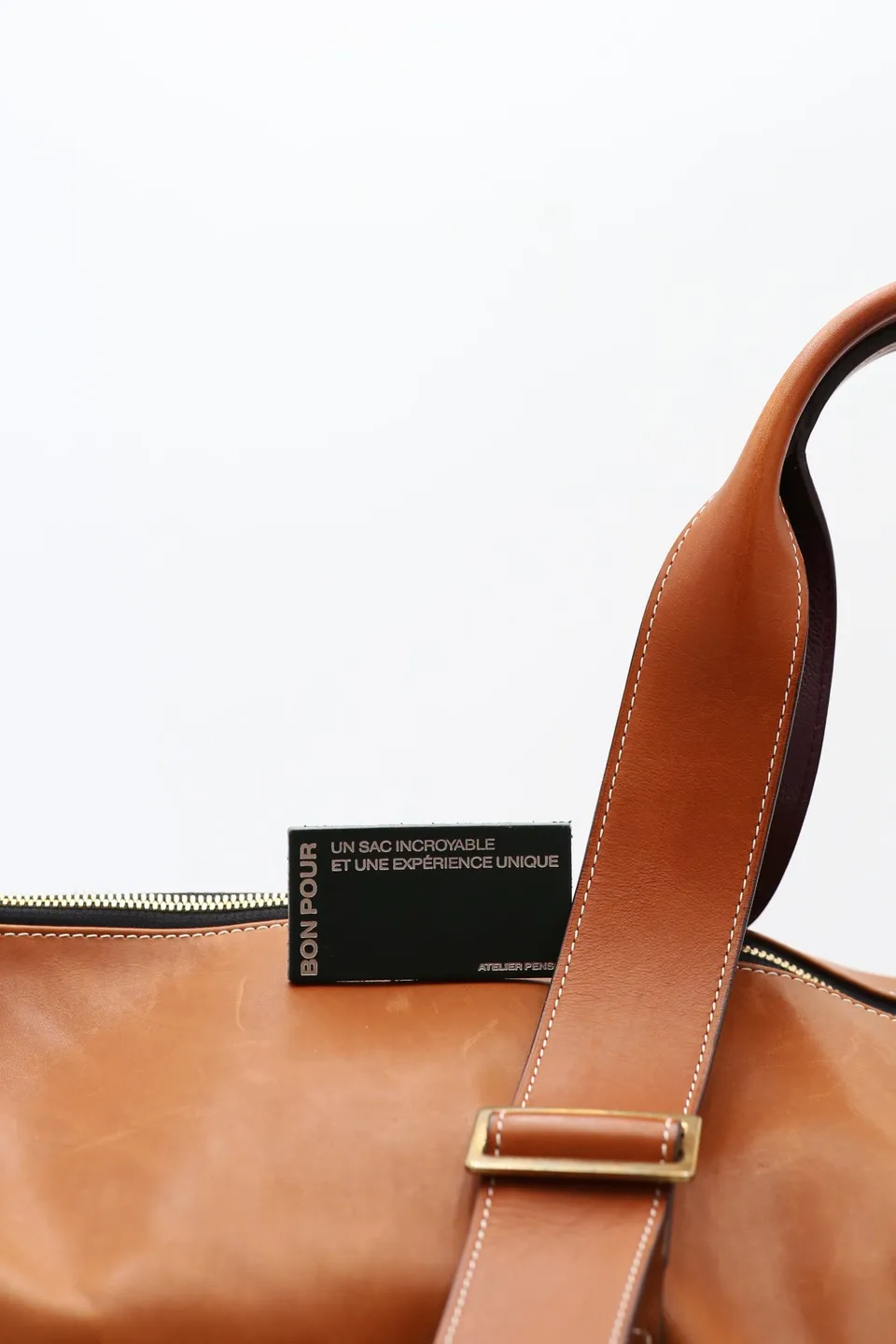 atelier-penso-weekender-bon-cadeau-sac-voyage-cuir-sur-mesure image 1