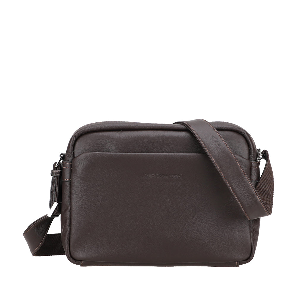 arthur-et-aston-sim-on-sac-bandouli-re-cuir-cognac-homme image 7