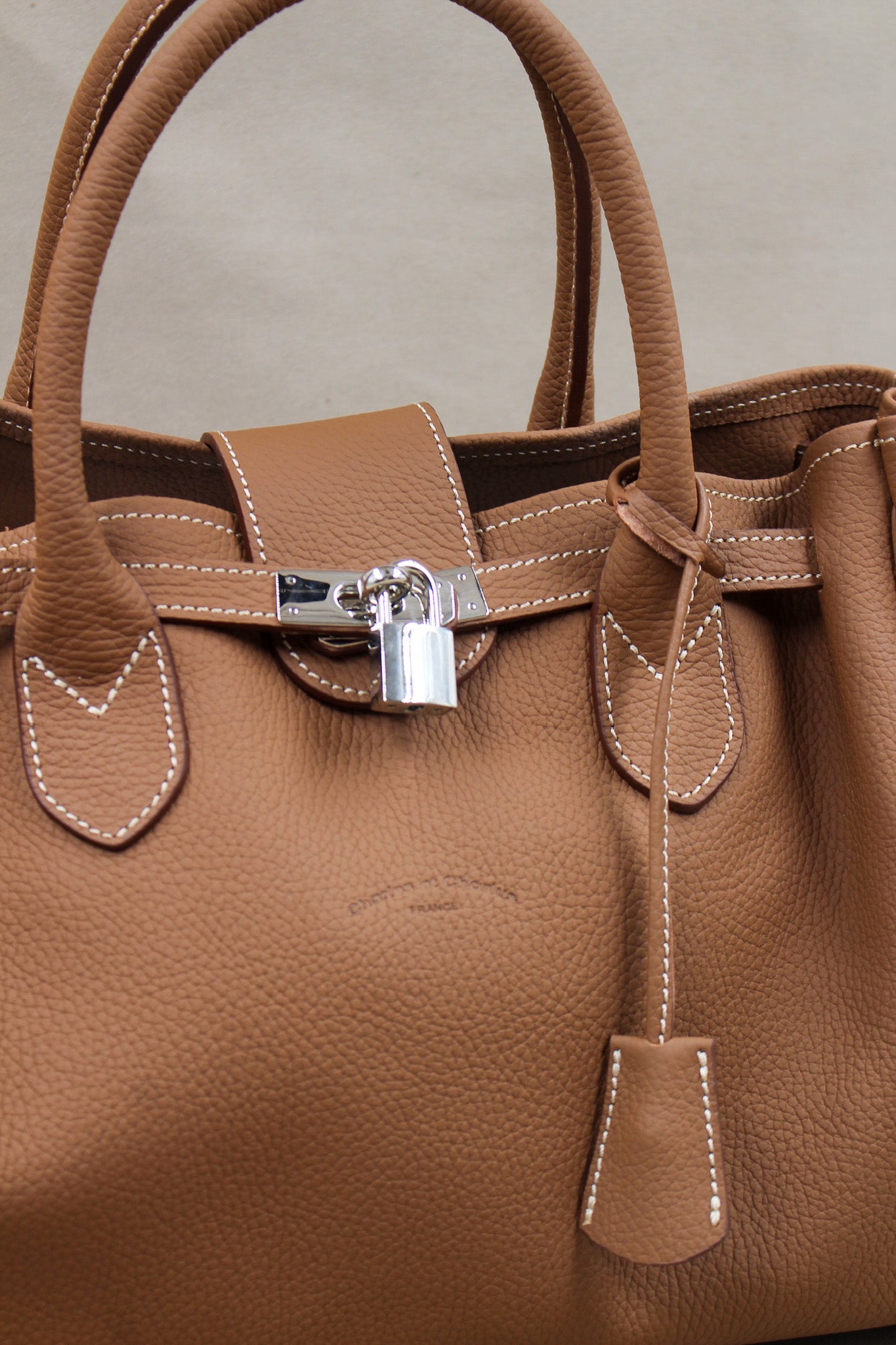 charles-et-charlus-sac-riviera-cuir-grain-gold-fabriqu-en-france image 3