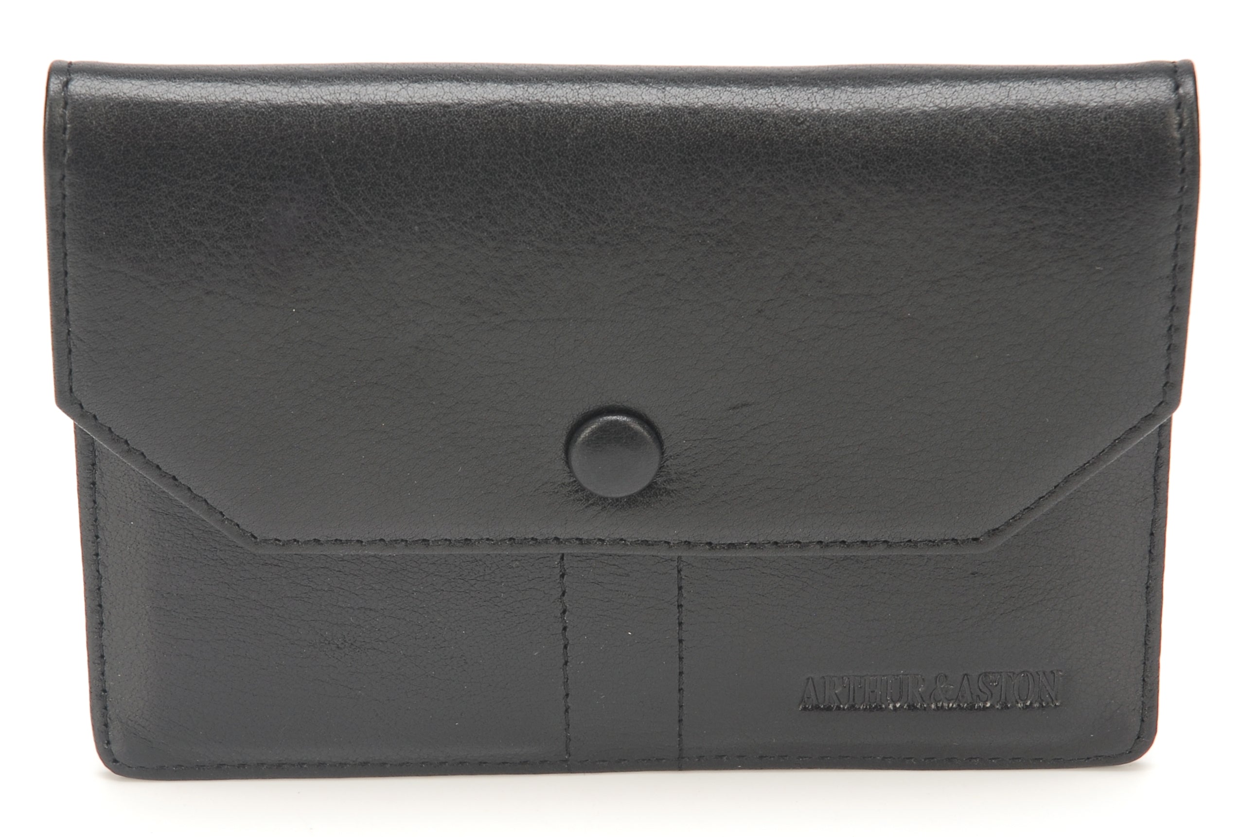 arthur-et-aston-juliette-porte-papiers-cuir-buffle-noir image 1