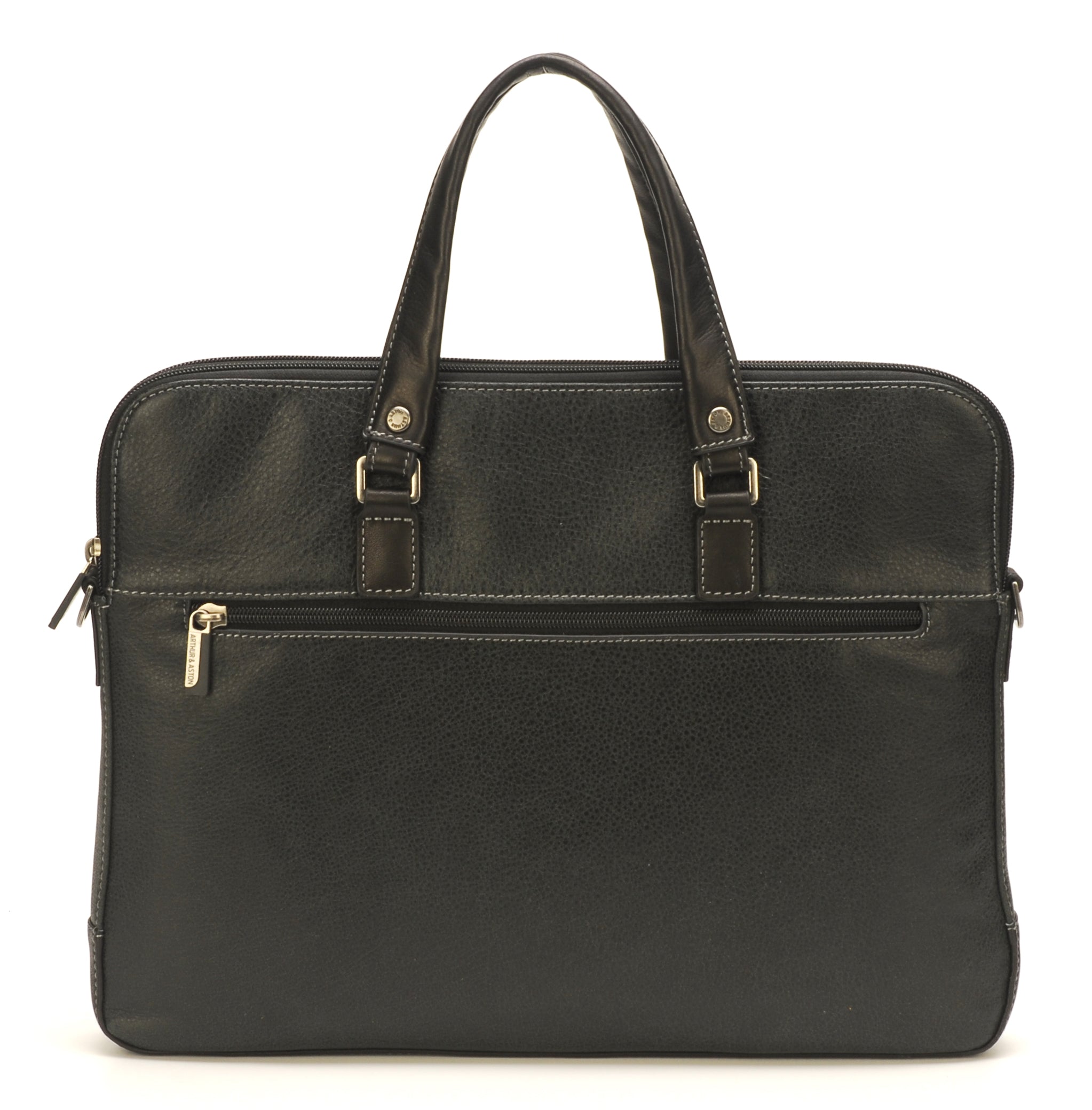 arthur-et-aston-marco-porte-documents-cuir-noir-ordinateur image 3