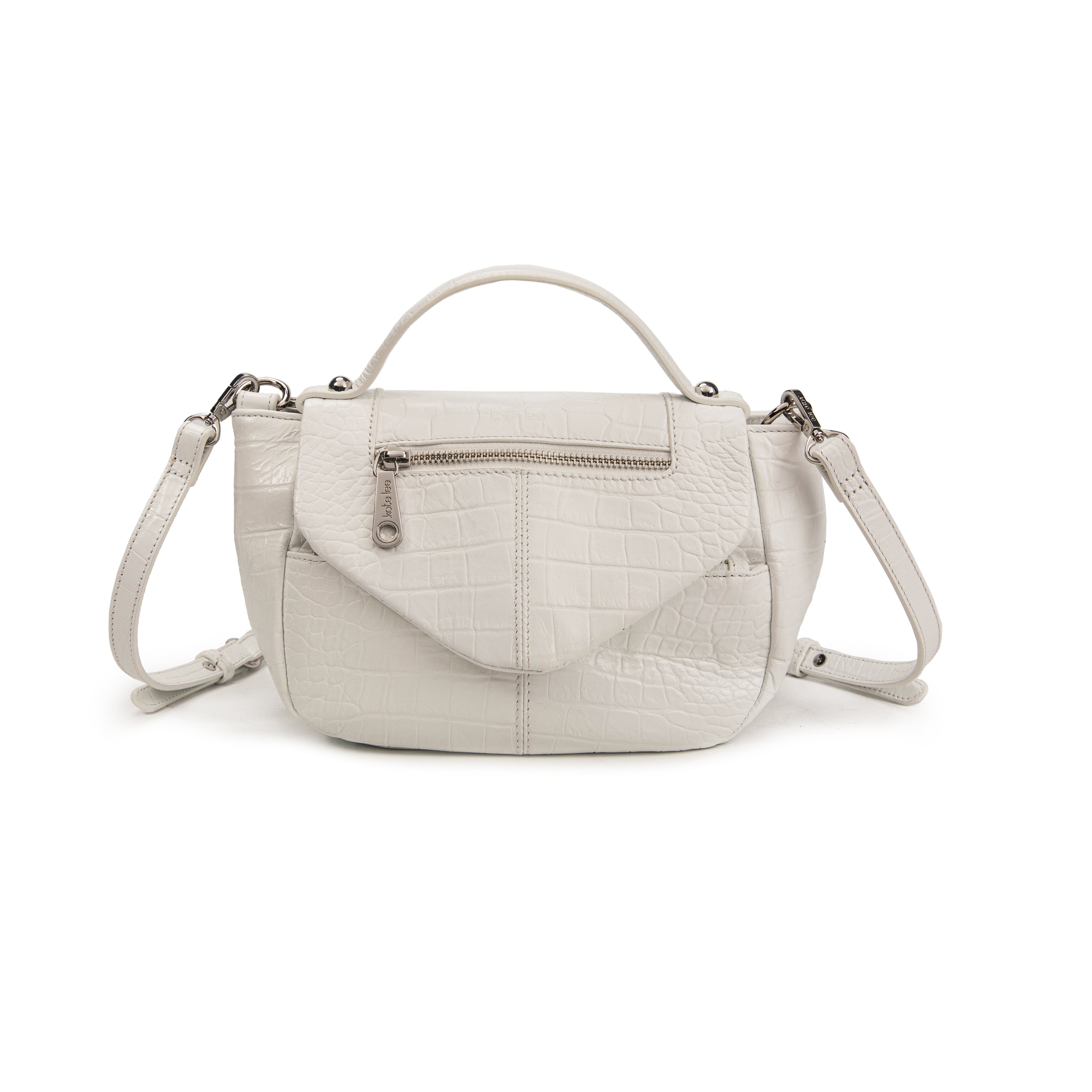 kate-lee-bruny-croco-sac-bandouli-re-blanc-cuir-croco image 1
