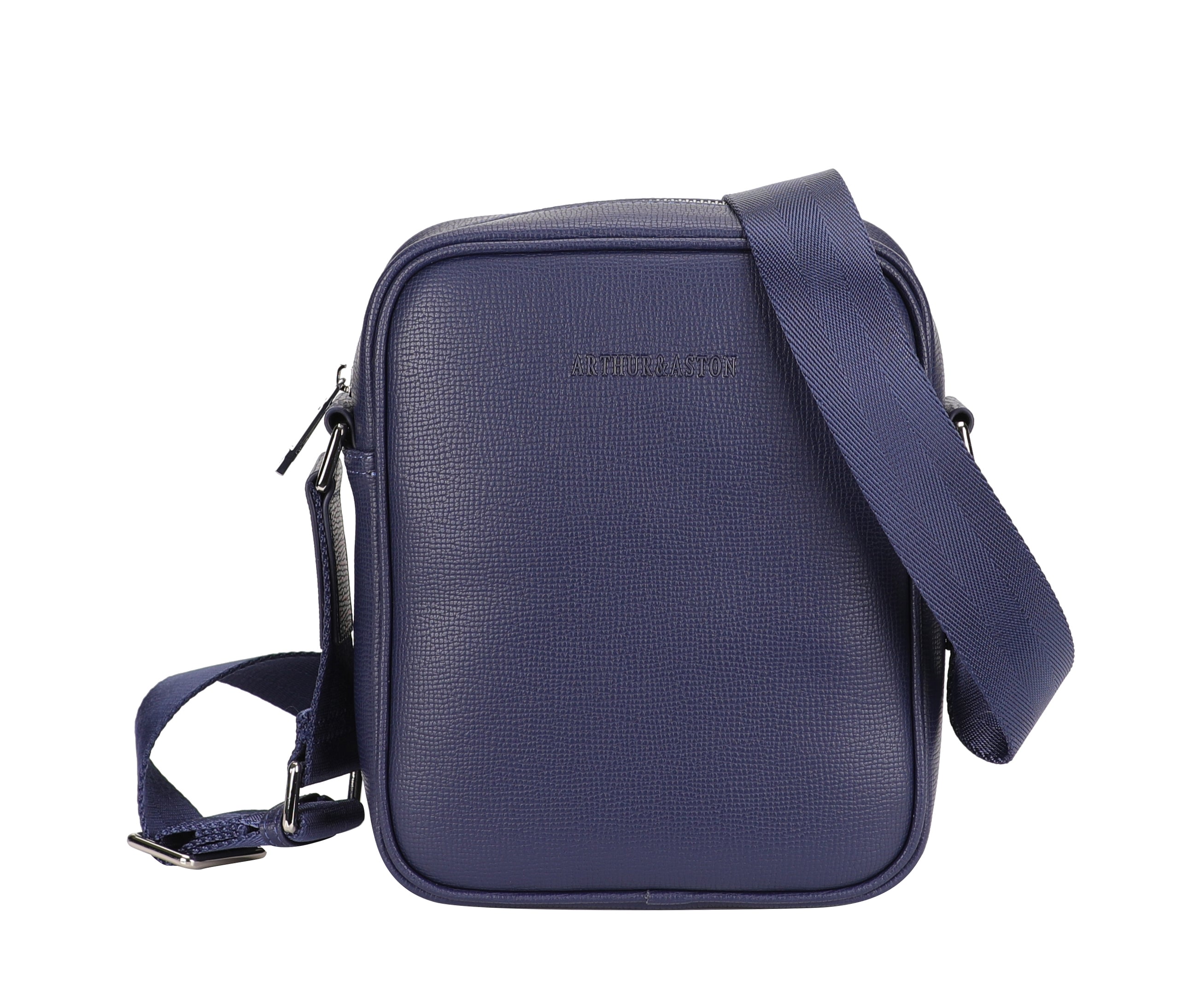 arthur-et-aston-nelson-sac-travers-noir-cuir-vachette image 5