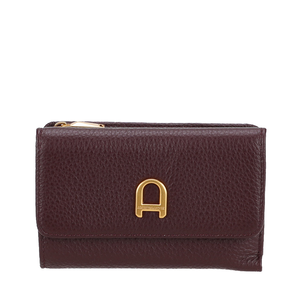 arthur-et-aston-camille-portefeuille-compact-cuir-cognac image 1