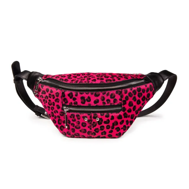kate-lee-triomf-sac-banane-l-opard-fuchsia-20-cm image 1