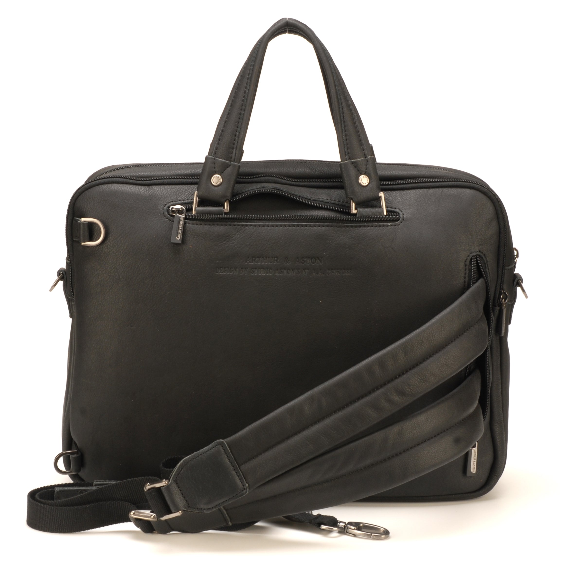 arthur-et-aston-oscar-porte-document-cuir-noir-ordinateur image 3