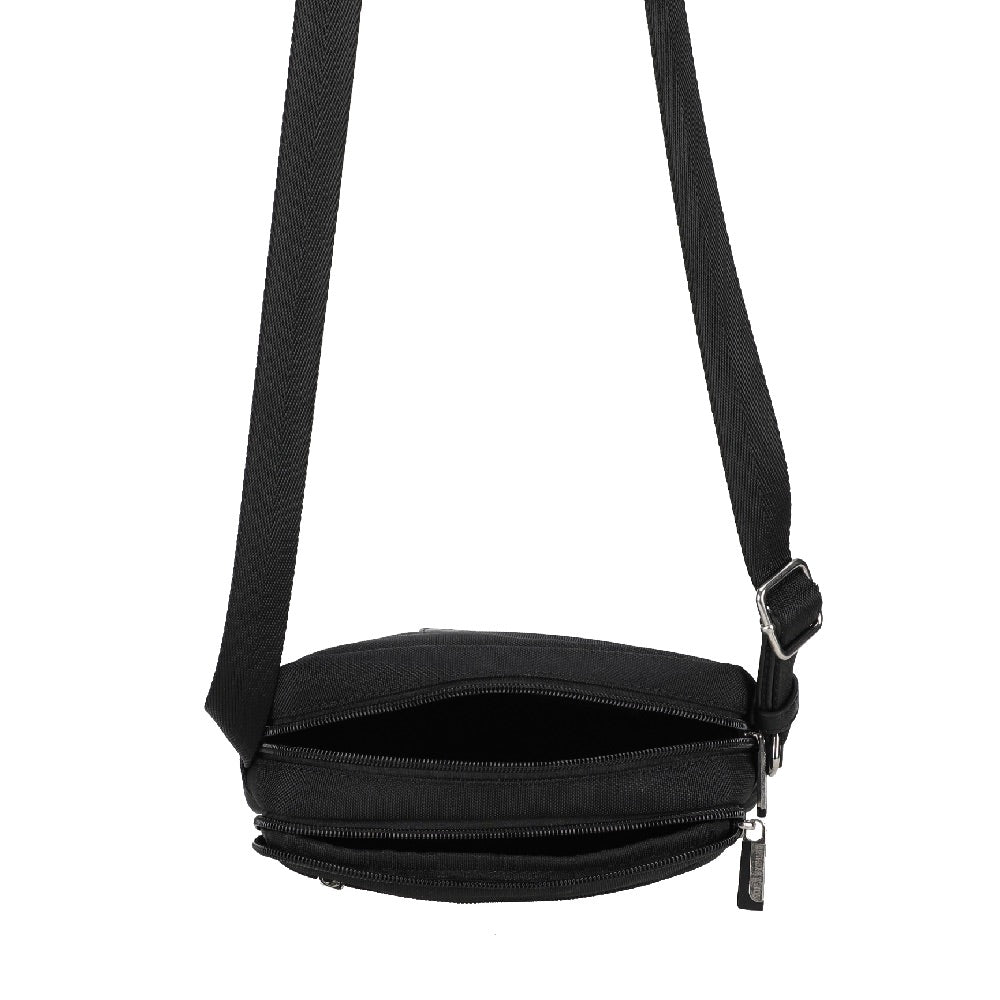 arthur-et-aston-teddy-sac-travers-toile-noir-homme image 6